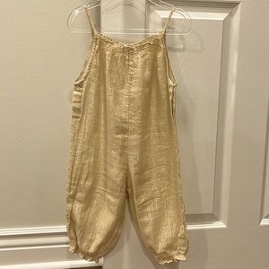 Bonpoint Gold Romper 18m